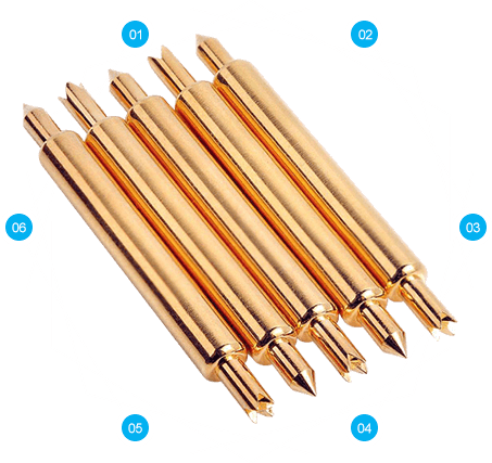 華榮華雙頭探針、高頻測(cè)試彈簧探針、pogopin探針、層層嚴(yán)格質(zhì)檢，保證產(chǎn)品零缺陷