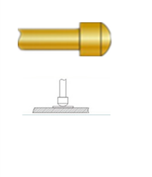 圓頭探針、探針用法圖、探針原理圖、測(cè)試探針圖片
