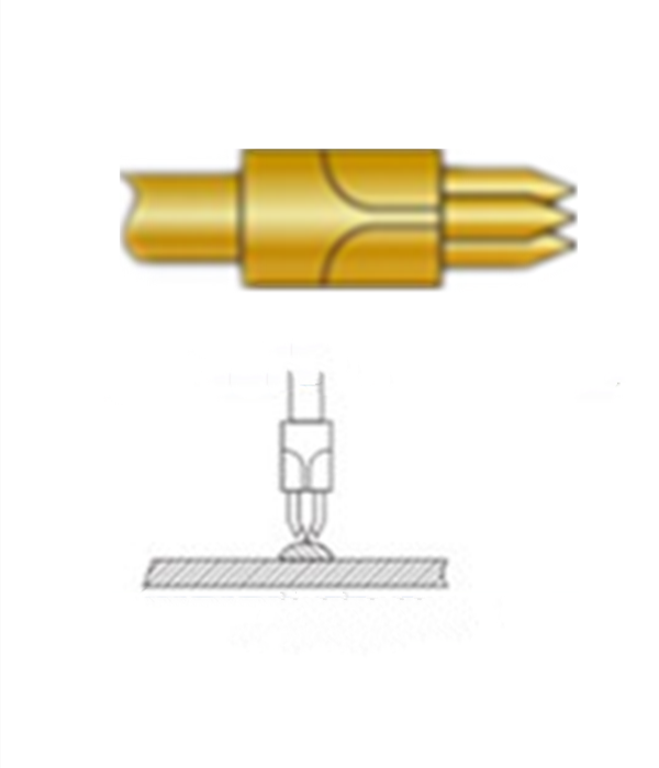 三尖頭探針、探針用法圖、探針原理圖、測(cè)試探針圖片
