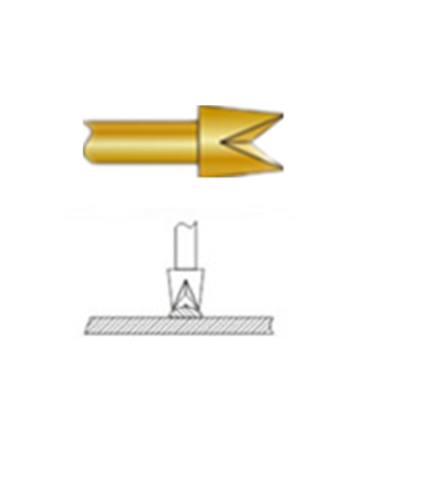 四爪頭探針、探針用法圖、探針原理圖、測(cè)試探針圖片
