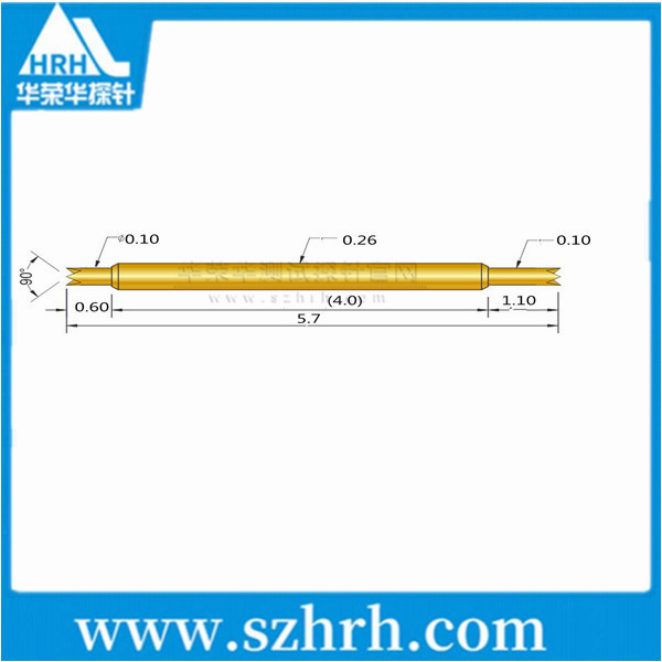 026-UU-5.7L，華榮華雙頭測試探針廠家