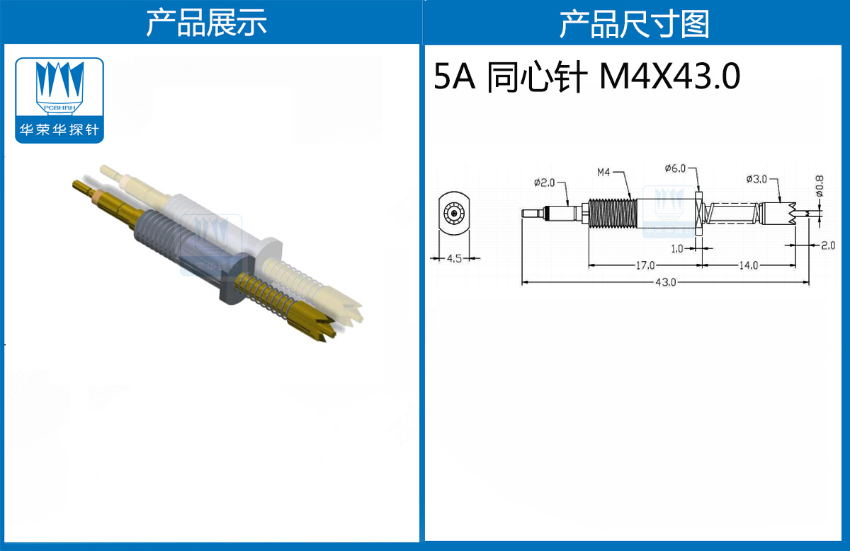 同心針